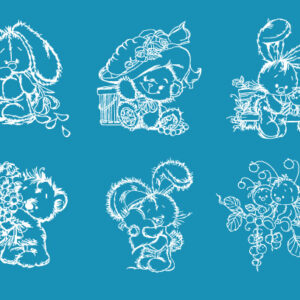 Teddy Collection - Mesh Stencil