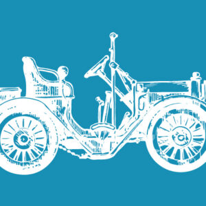 Vintage Auto - Mesh Stencil