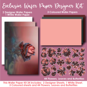 Valentines: Exclusive Wafer Paper Designer Kit 34