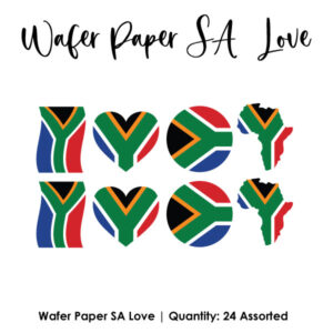 SA Love- Wafer Paper Toppers