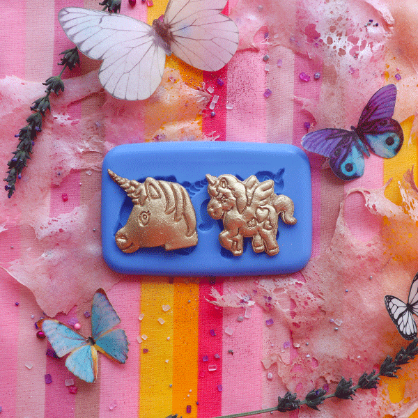 Unicorn set 2- Silicone Moulds