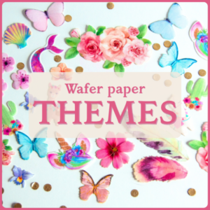 Wafer Paper Themed Decorations