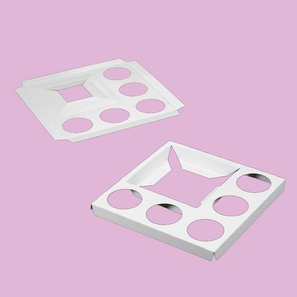 Corrugated Bento Box - White - Image 2