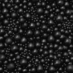 Matte Black Pearls – The Perfect Sprinkle