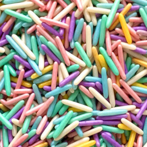 Pretty Pastel Rods– The Perfect Sprinkle