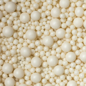 Matte White Pearls – The Perfect Sprinkle