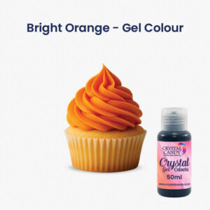 Bright Orange - Crystal Gel Colours - 50ml