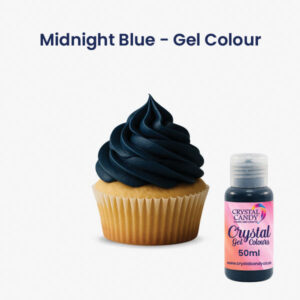 Midnight Blue - Crystal Gel Colours - 50ml