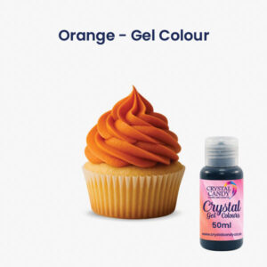 Orange - Crystal Gel Colours - 50ml