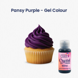 Pansy Purple- Crystal Gel Colours - 50ml