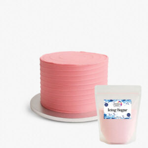 Pink: Coloured Icing Sugar 500g