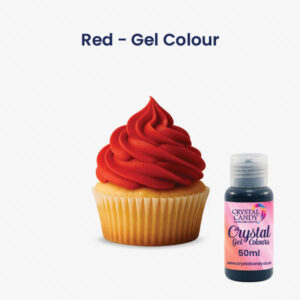 Red - Crystal Gel Colours - 50ml