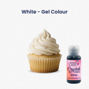White - Crystal Gel Colours - 50ml