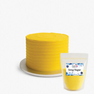 Yellow: Coloured Icing Sugar 500g