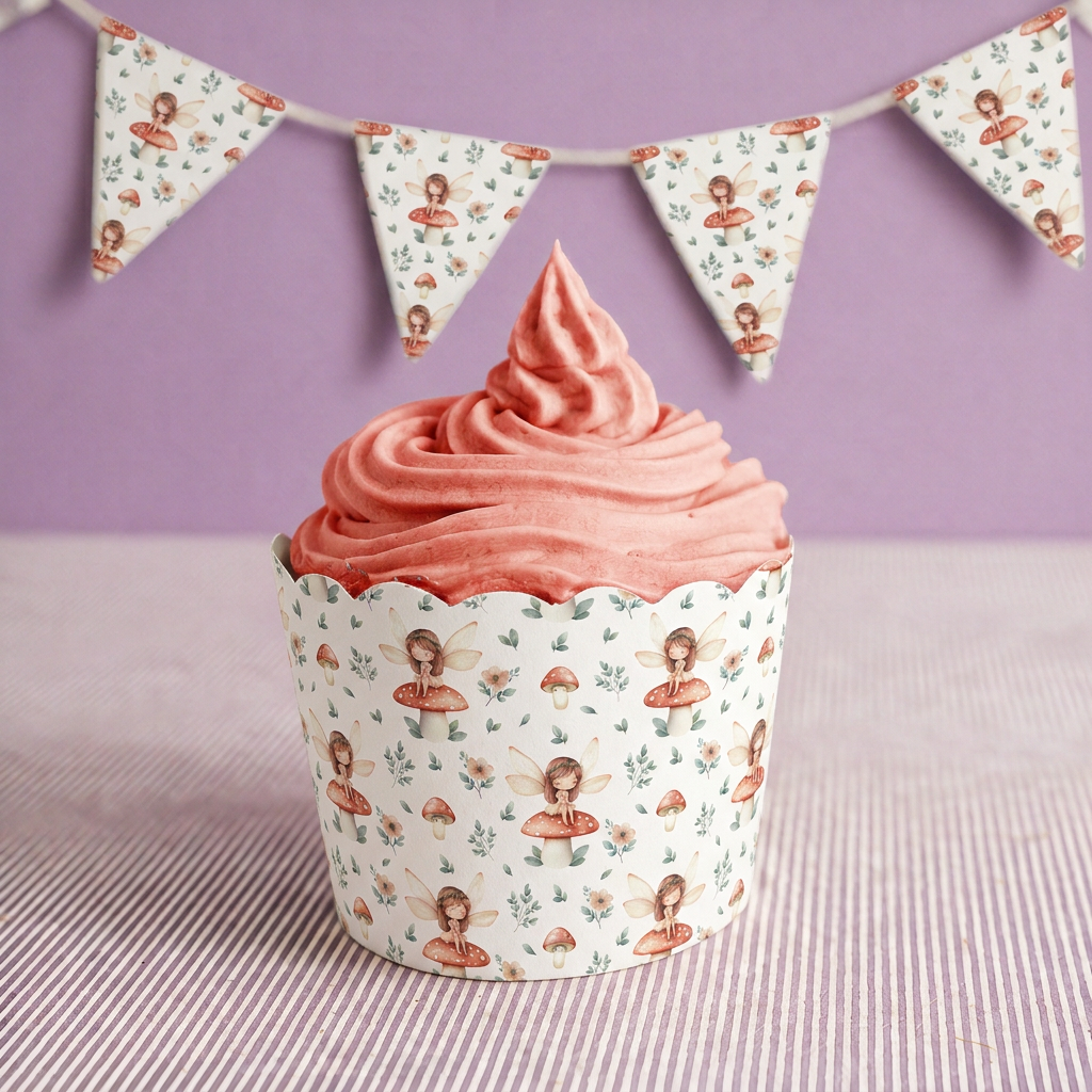 Mushroom Fairy-Bunting Set - Image 2