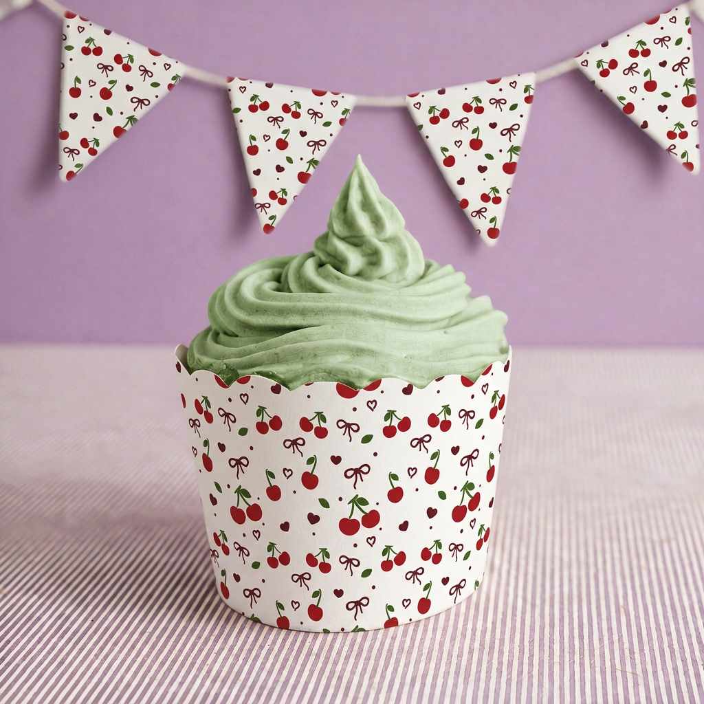 Red Cherries-Bunting Set - Image 2