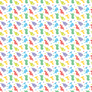 Dinos Bright-Bunting Set