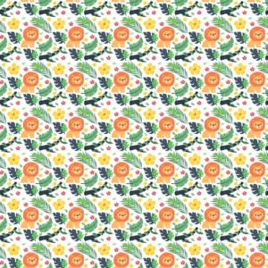 Lion-Bunting Set
