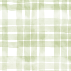 Plaid Green-Bunting Set