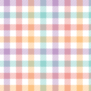 Plaid-Bunting Set