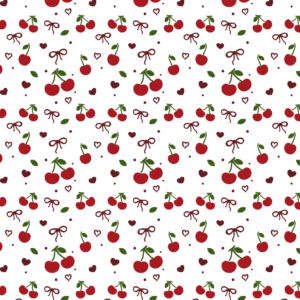 Red Cherries-Bunting Set