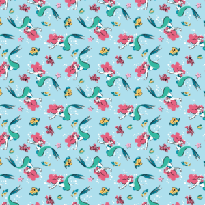 The Little Mermaid-Bunting Set