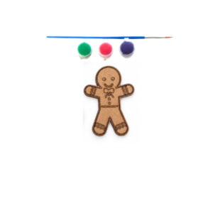 Gingerbread Ornament- DIY Paint & Craft Kit